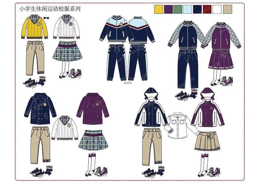 小学生休闲运动校服